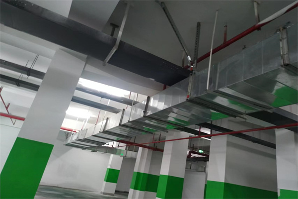 穗佳青创园风管安装